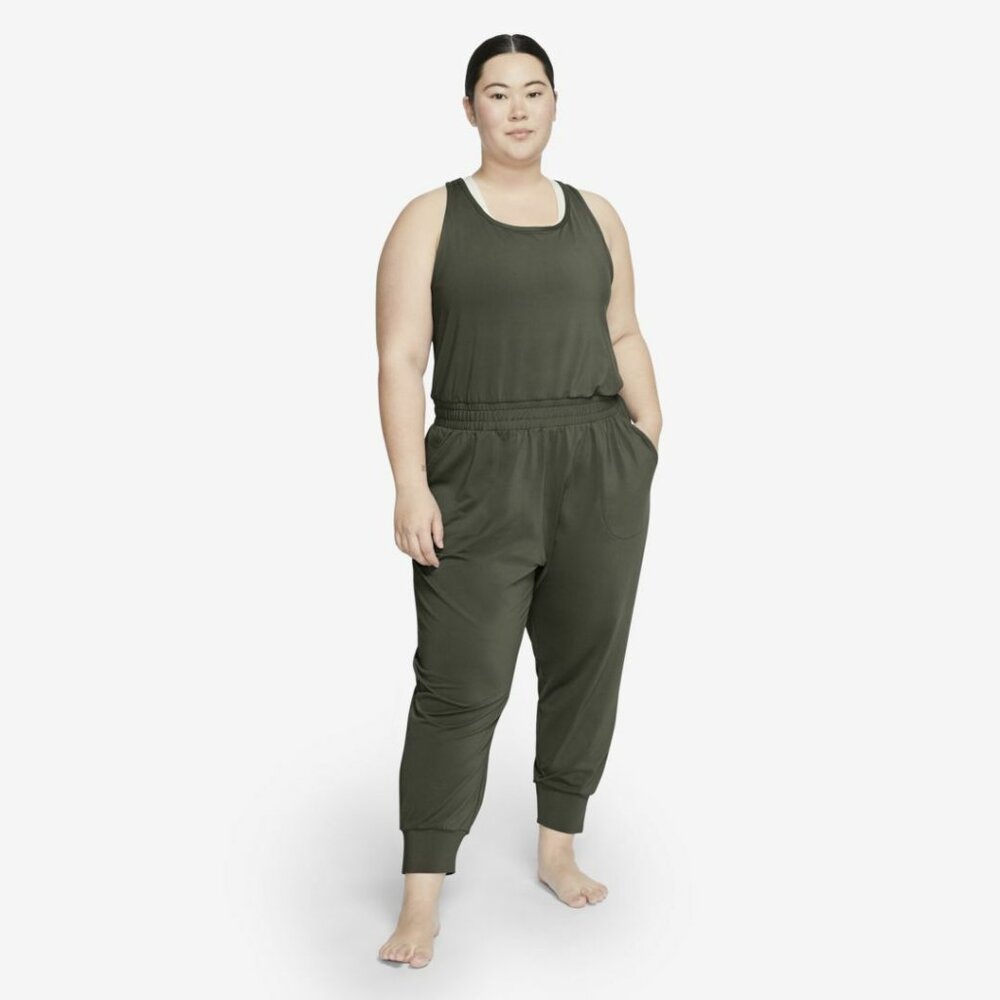Best jumpsuit ever ever ever> NIKE Yoga Women's Dri-FIT Racerback Jumpsuit - Picture 2 of 6
